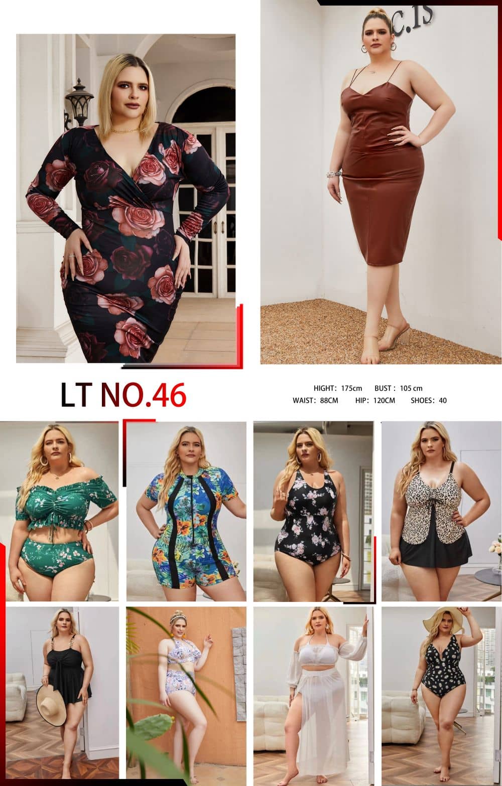 JBM慕斯模特Models外模模特服装模特拍摄女装男装外模内衣家居服淘宝亚马逊模特拍摄