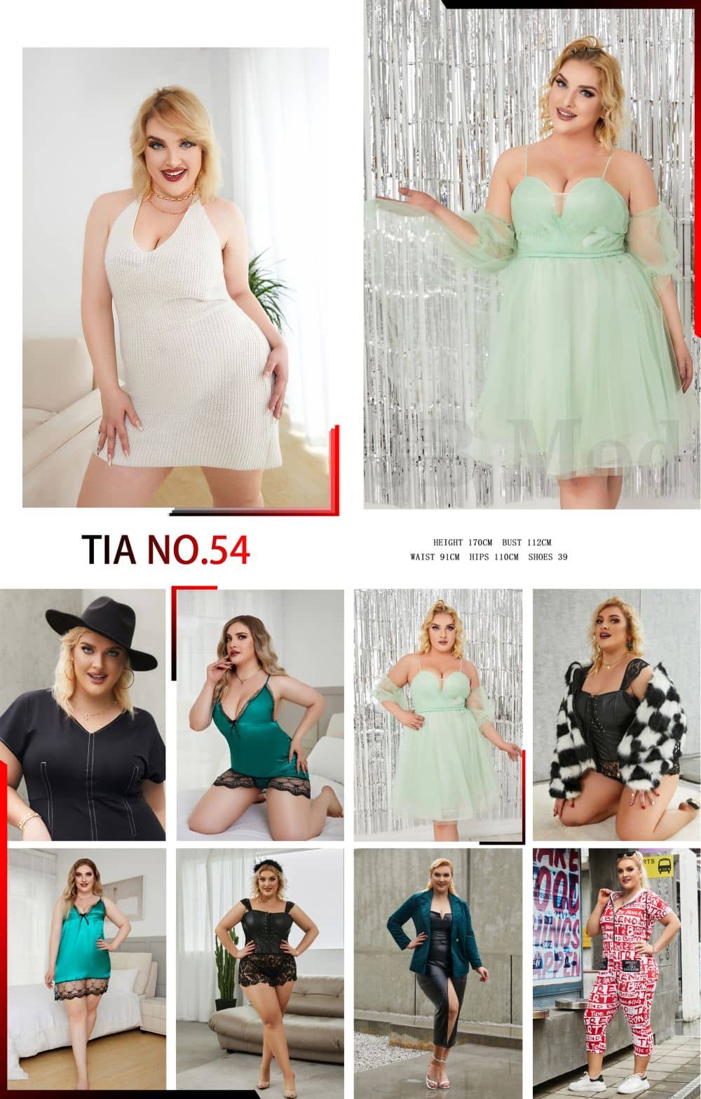 JBM慕斯模特Models外模模特服装模特拍摄女装男装外模内衣家居服淘宝亚马逊模特拍摄