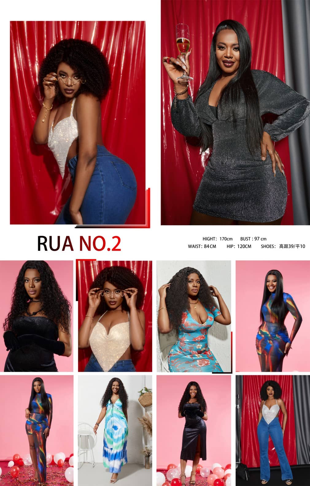 JBM慕斯模特Models外模模特服装模特拍摄女装男装外模内衣家居服淘宝亚马逊模特拍摄